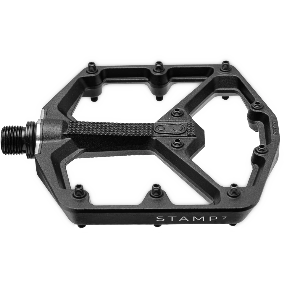 Pedale flach CRANKBROTHERS STAMP 7 Large Schwarz