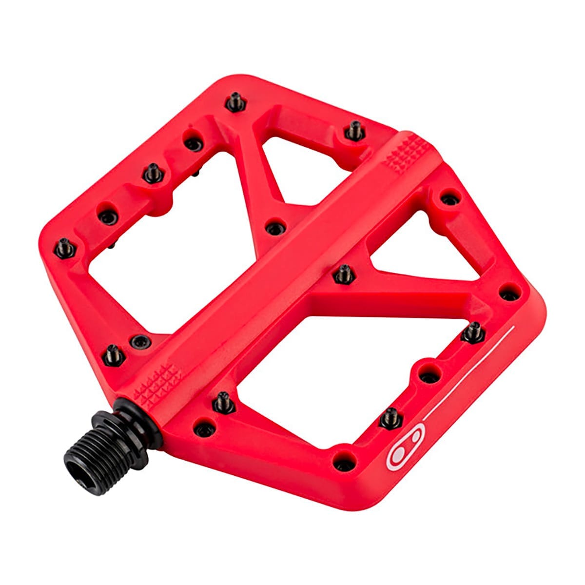 Pedale flach CRANKBROTHERS STAMP 1 Small Rot