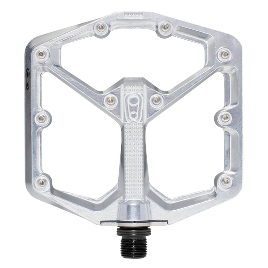 Pedale flach CRANKBROTHERS STAMP 7 Large Silber