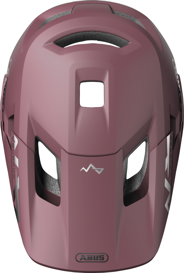 ABUS YOUDROP FF Junior MTB-Helm Blush Rot