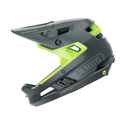 MTB-Helm ABUS AIRDROP MIPS Grau/Gelb