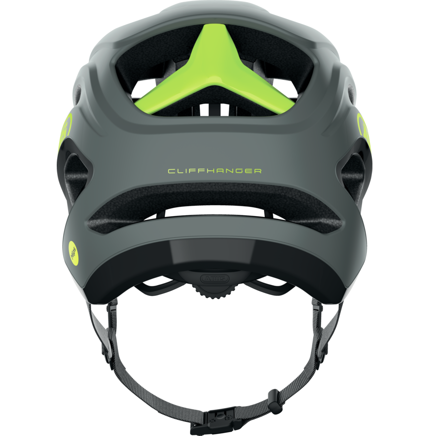 ABUS CLIFFHANGER MIPS MTB-Helm Grau