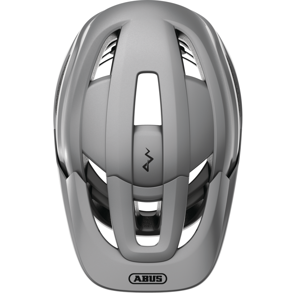 ABUS CLIFFHANGER MTB-Helm Silber