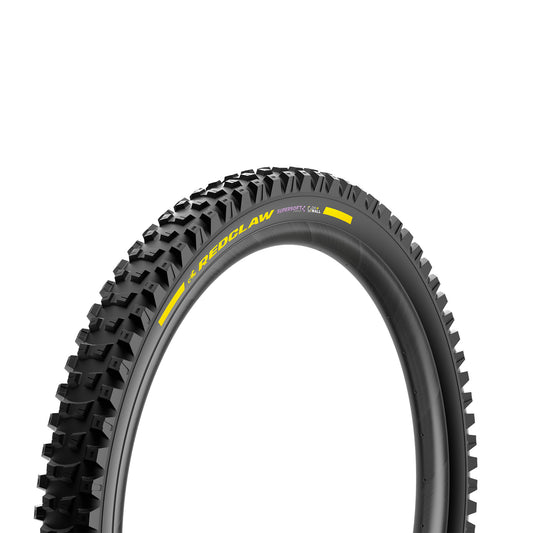 PIRELLI SCORPION RED CLAW Reifen 29x2.40 Supersoft DH+Wall Tubeless Ready Faltreifen Schwarz/Gelb Team-Edition