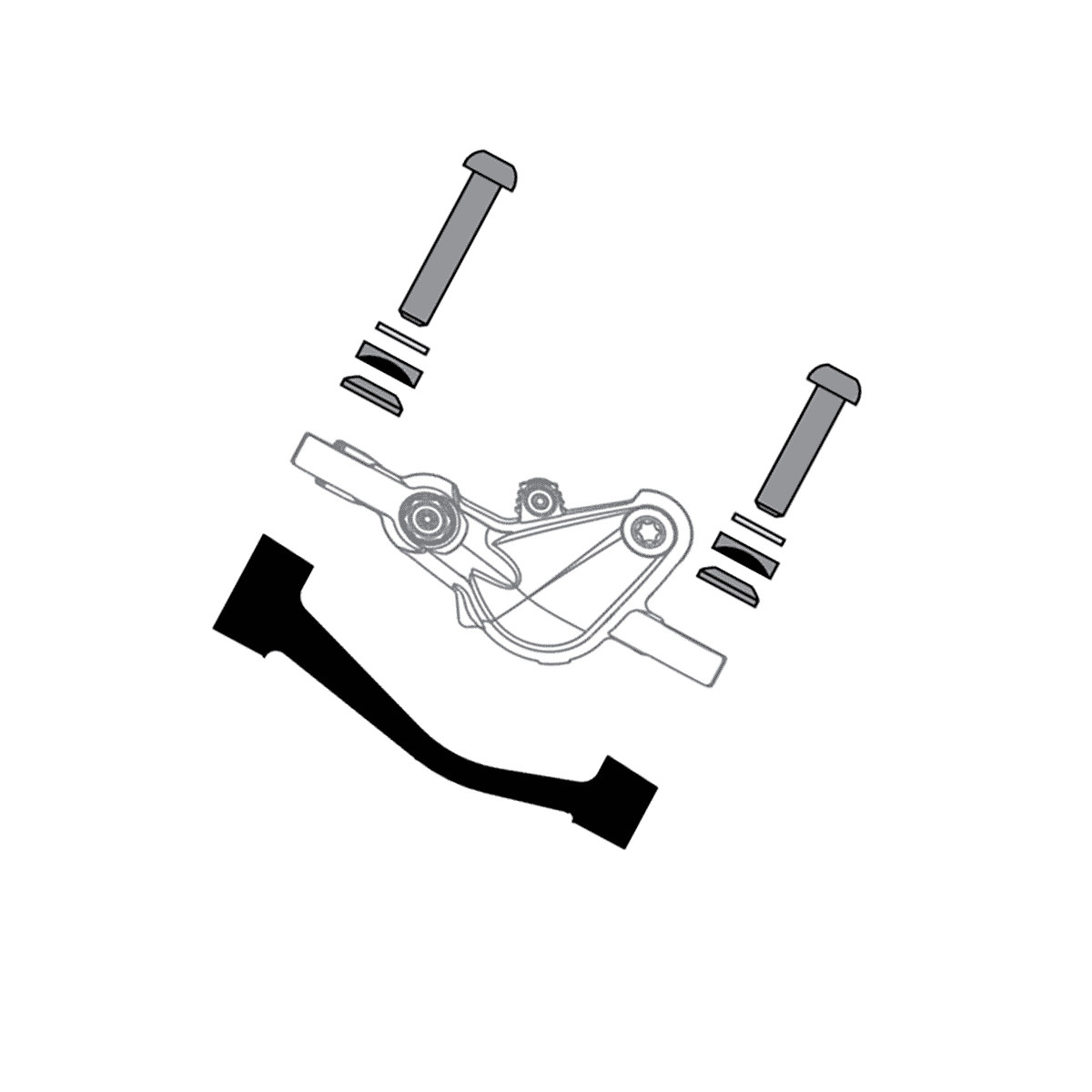 Adaptateur Étrier PM / PM AVID (+20 mm)