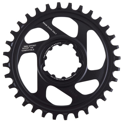 Einfach-Kettenblatt SRAM X-SYNC NARROW WIDE BOOST 11-fach Direct Mount Offset 3 mm