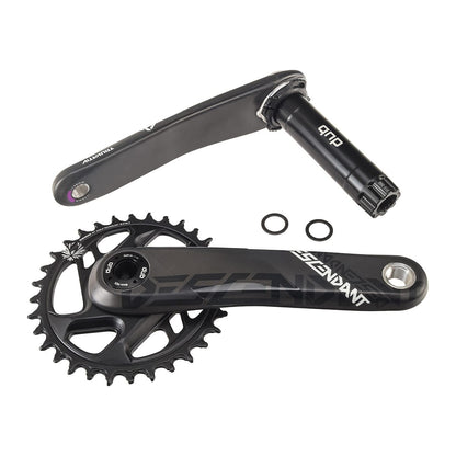 Kurbelgarnitur 12-fach TRUVATIV EAGLE DESCENDANT CARBON DUB Direct Mount Schwarz