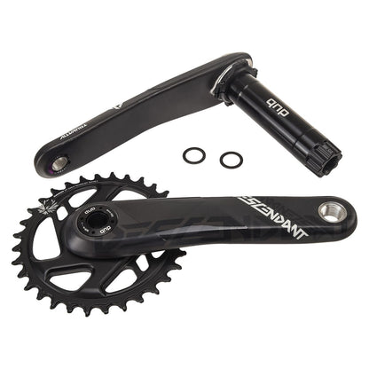 12-Gang-Kurbel TRUVATIV EAGLE DESCENDANT CARBON BOOST DUB Direct Mount Schwarz