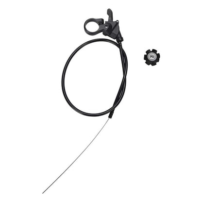 Gabel ROCKSHOX JUDY SILVER TK REMOTE 27,5 SoloAir Gerader Schaft Achse 9QR Schwarz 2021 00.4020.555.012