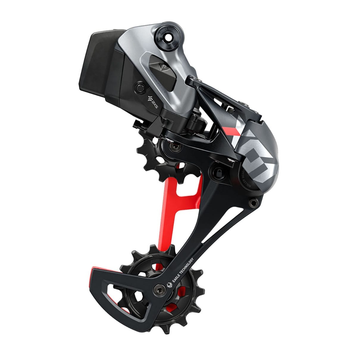 Dérailleur Arrière SRAM X01 EAGLE AXS 12V Chape Moyenne Rouge