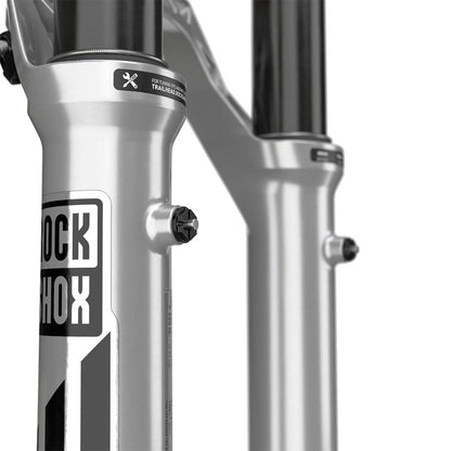 Federgabel ROCKSHOX PIKE ULTIMATE CHARGER 2.1 RC2 27,5 DebonAir+ Konisch Achse 15 mm Boost Silber 2023