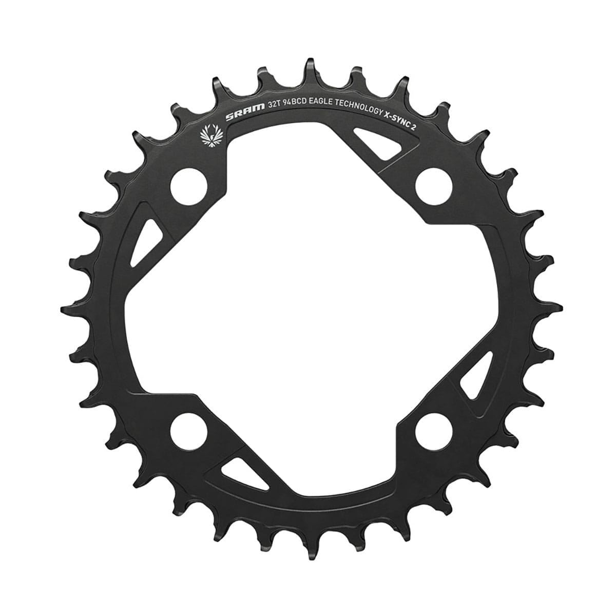 Plateau Mono SRAM X-SYNC 2 94BCD EAGLE EMTB 12V 4 Trous 94mm