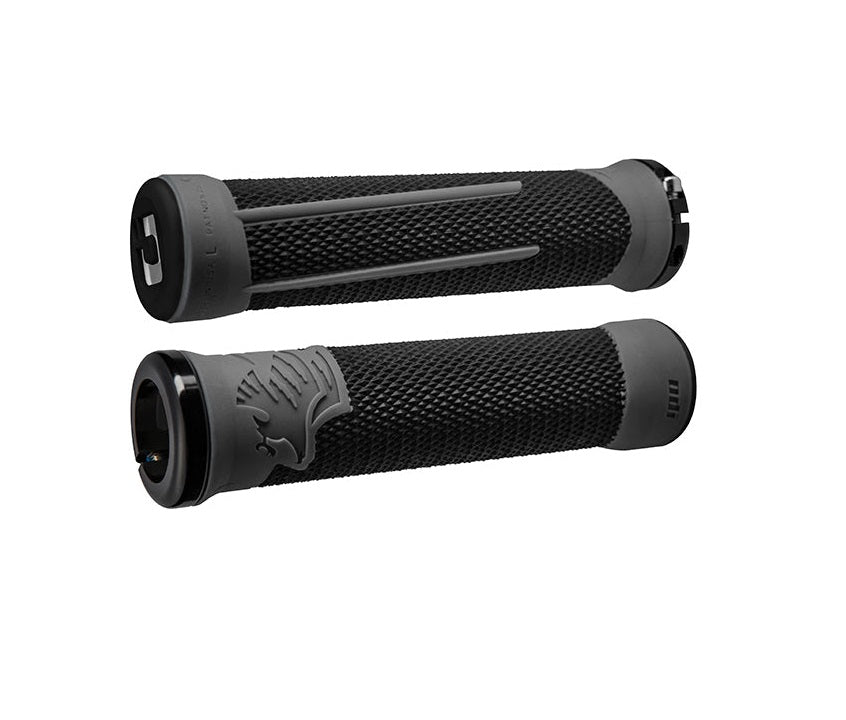 ODI AARON GWIN Lock-On 135 mm Grips Schwarz