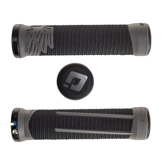 ODI AARON GWIN 2 Lock-On 135 mm Grips Schwarz/Grau