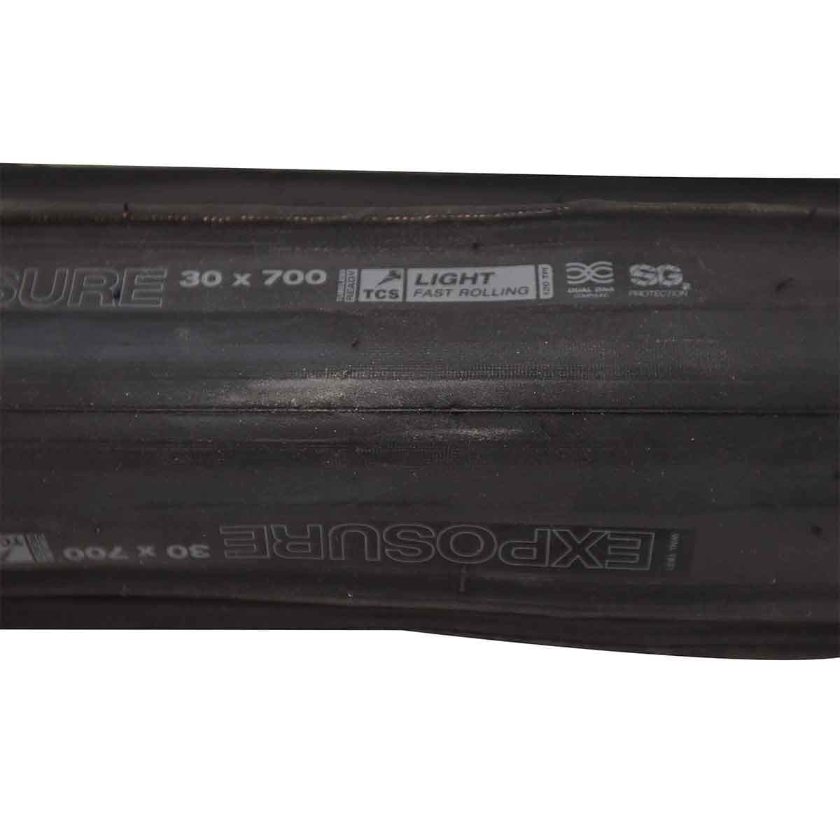 Pneu WTB EXPOSURE TCS LIGHT FAST ROLLING DUAL DNA SG2 700x30c Tubeless Ready Noir