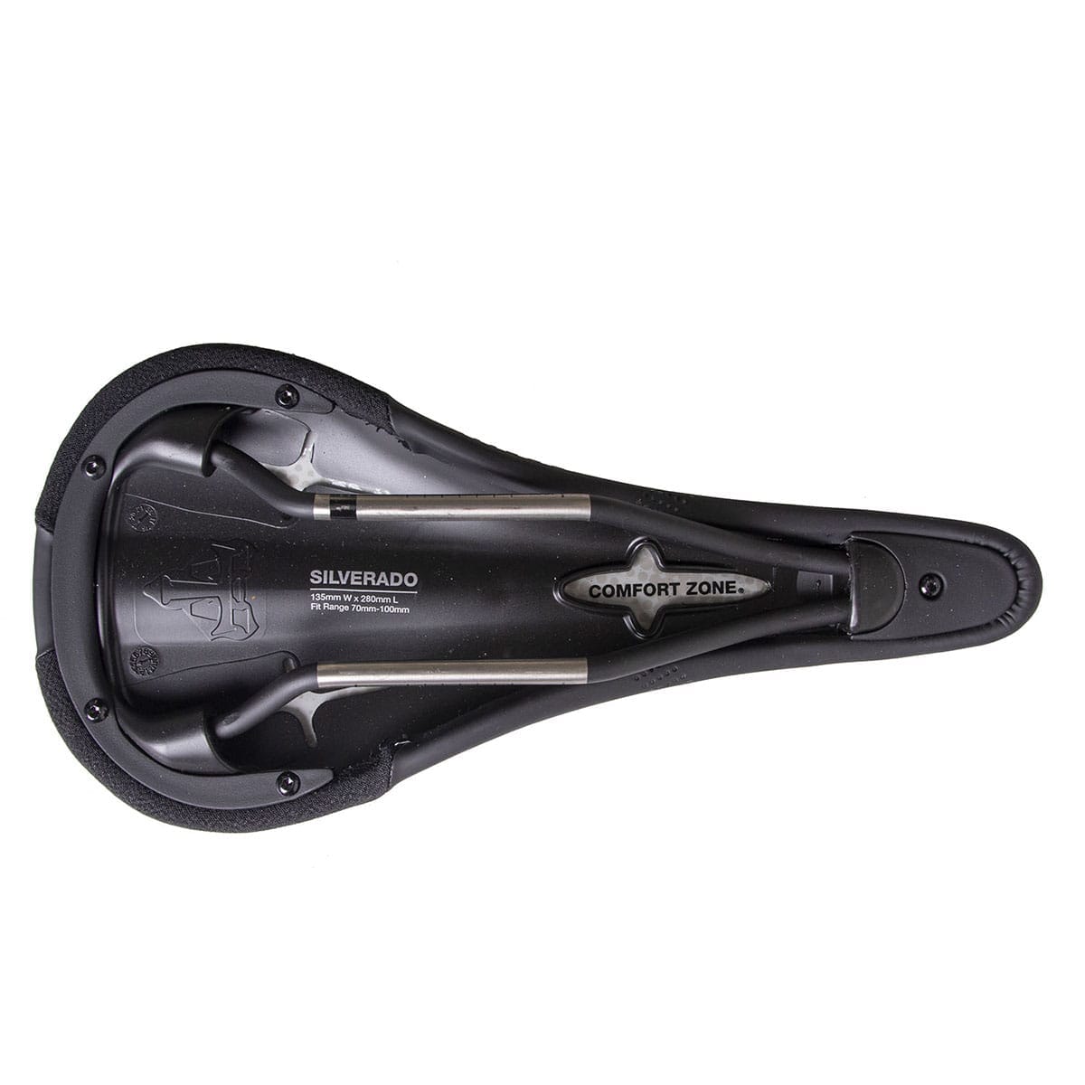 Selle WTB SILVERADO 135 mm Rails Titane Noir