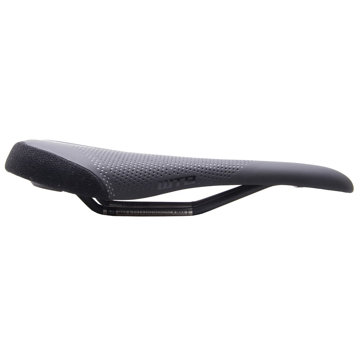 Selle WTB SL8 142 mm Rails Titanium Noir