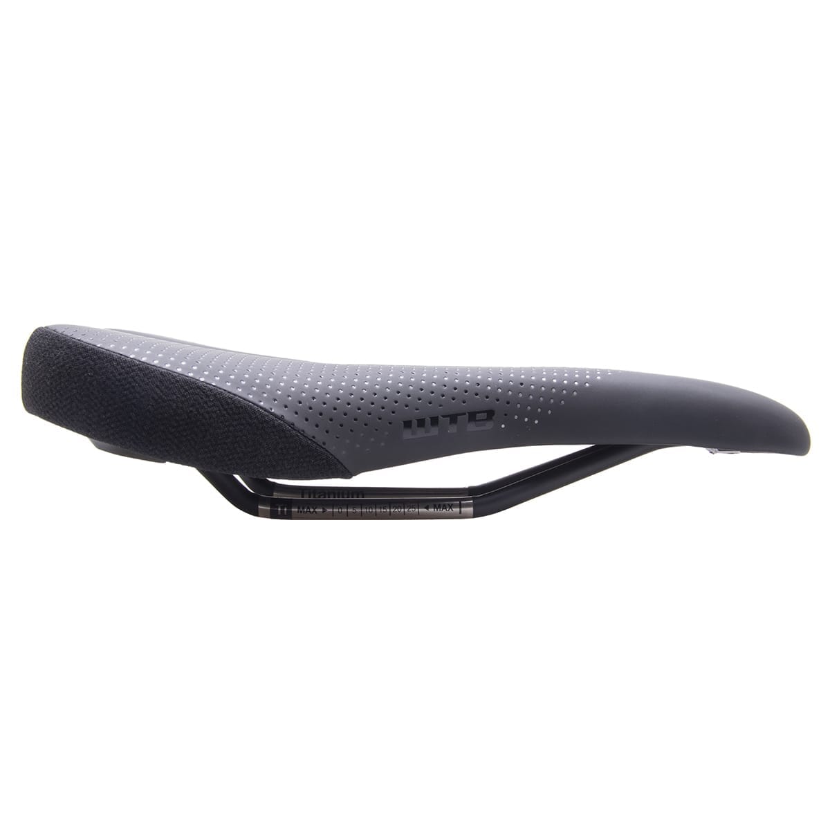 Selle WTB KODA 145 mm Rails Titane Noir