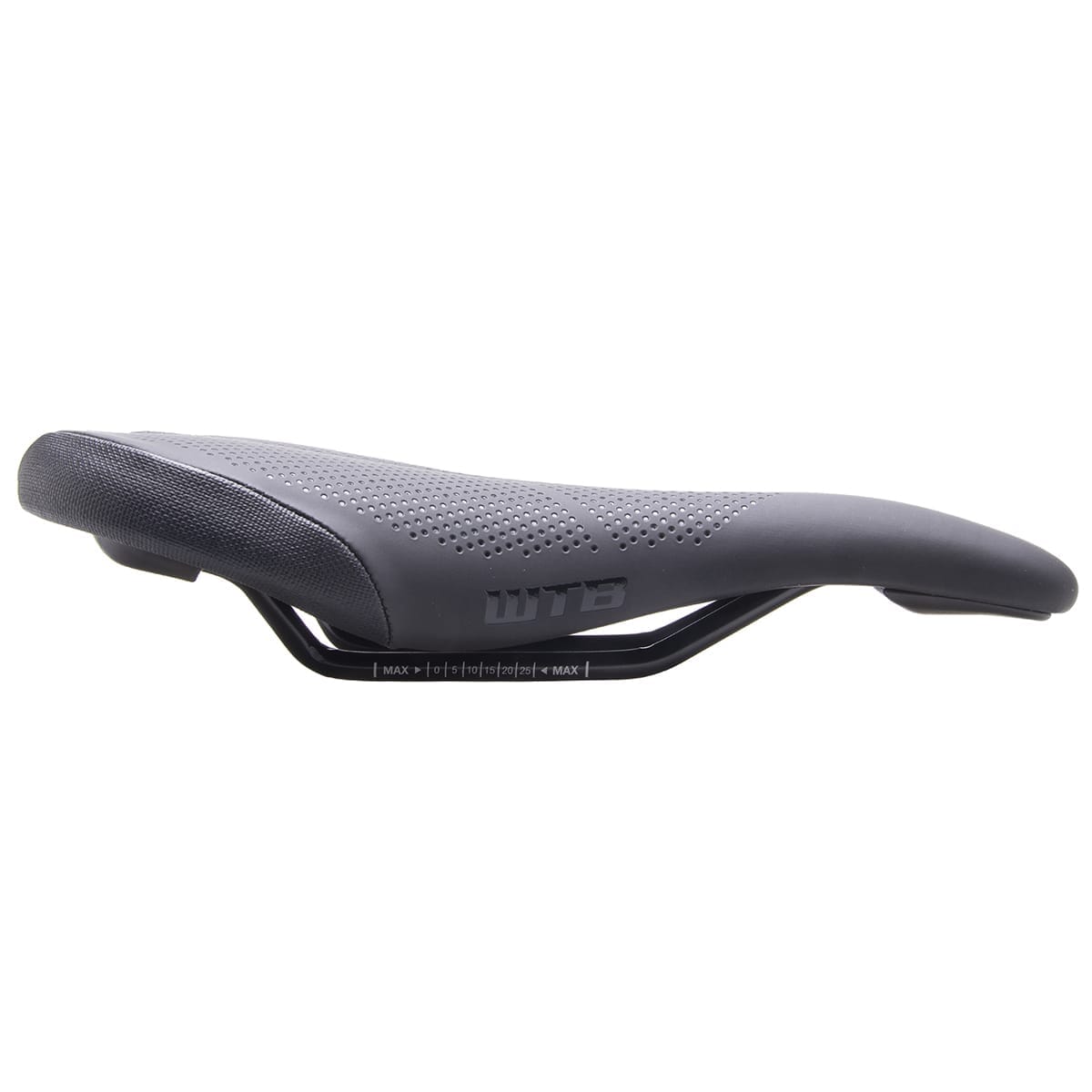 Selle WTB DEVA 145 mm Rails Acier Noir