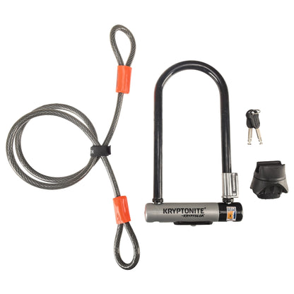 U-Schloss KRYPTONITE KRYPTOLOK STANDARD + FLEX Kabel