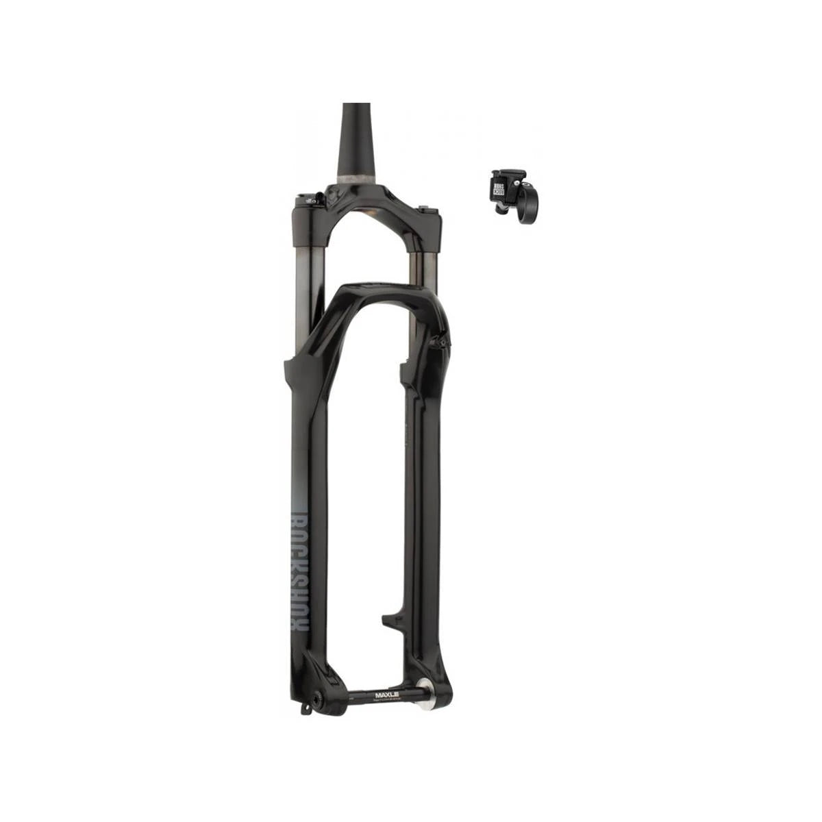 ROCKSHOX JUDY SILVER TK Remote Federgabel 29" SoloAir, konisch, 15x110-mm-Boost-Achse, Schwarz