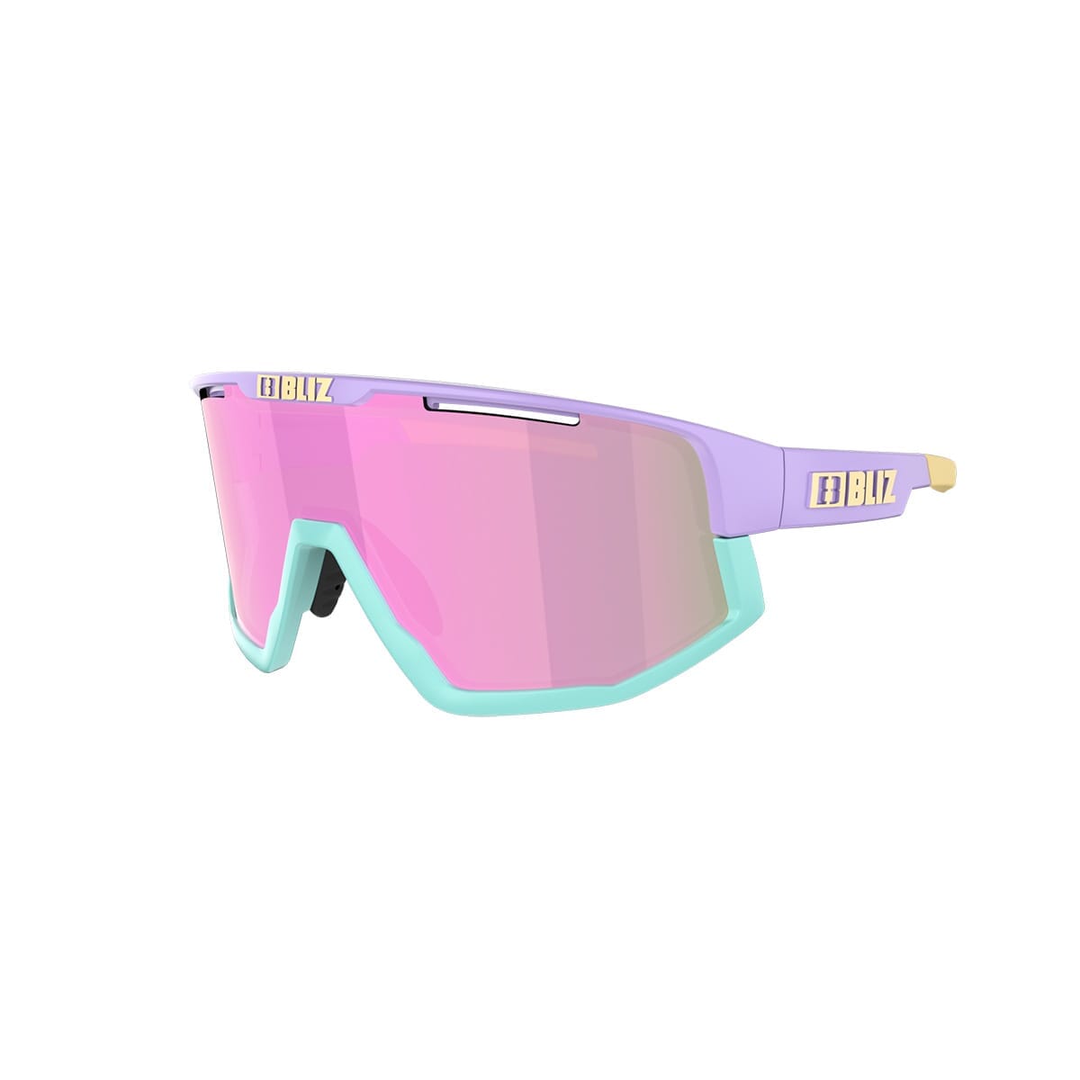 Lunettes BLIZ FUSION SMALL Violet Ecran Rose Iridium