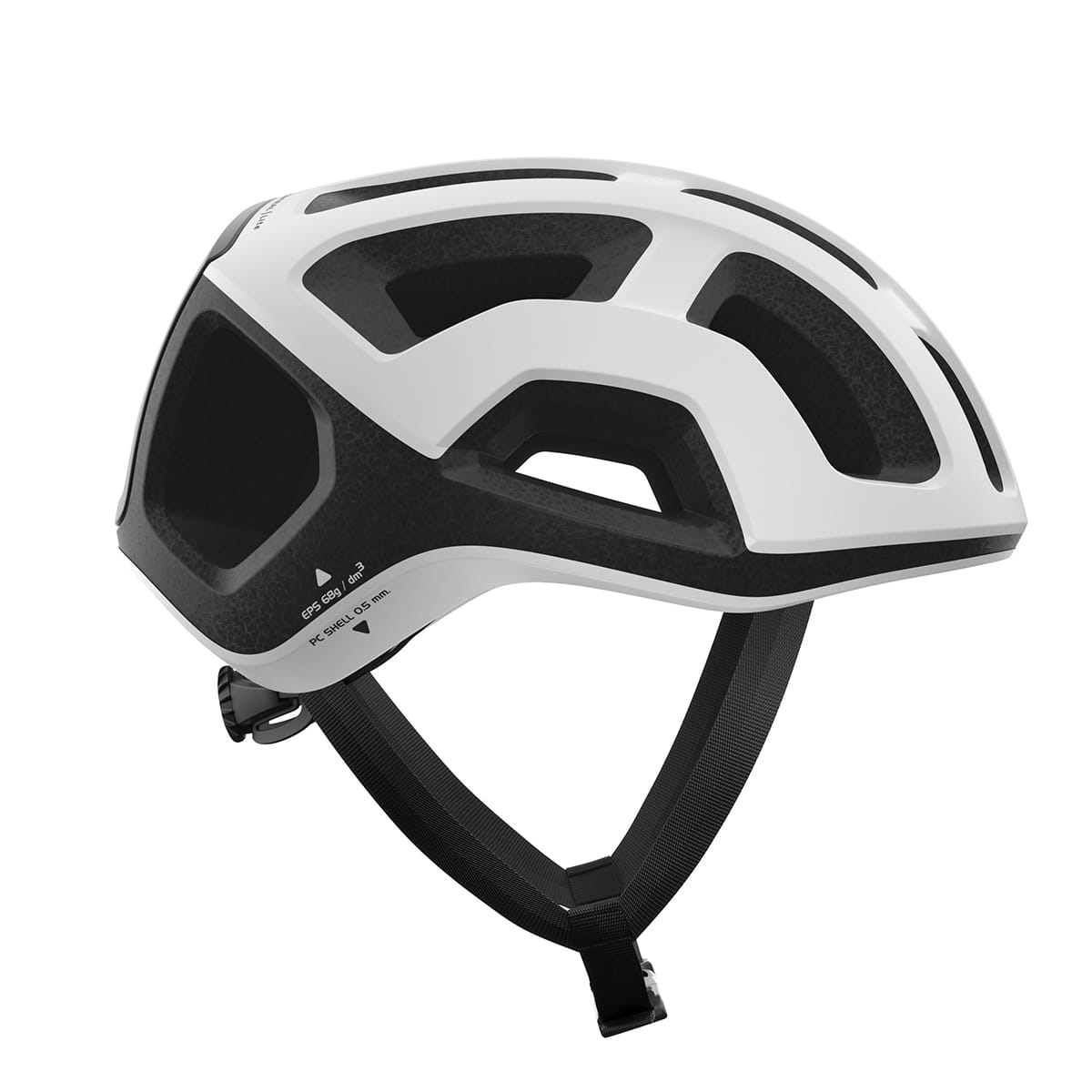 Helm Strasse POC VENTRAL LITE Weiss/Schwarz Matt