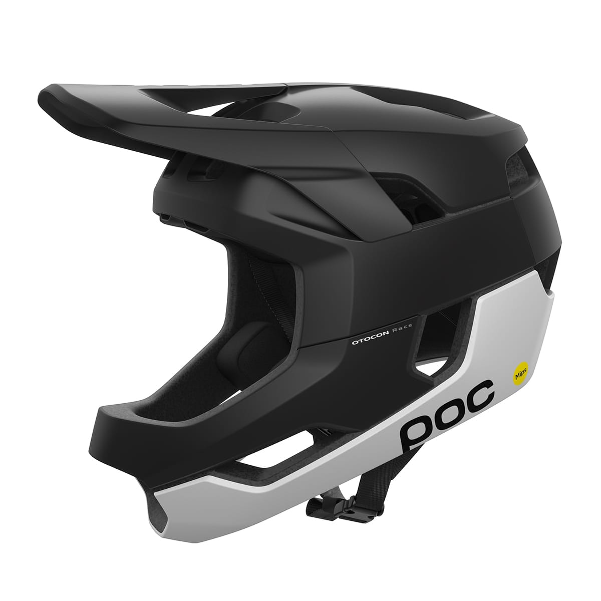 MTB-Helm POC OTOCON RACE MIPS Schwarz/Weiß Matt