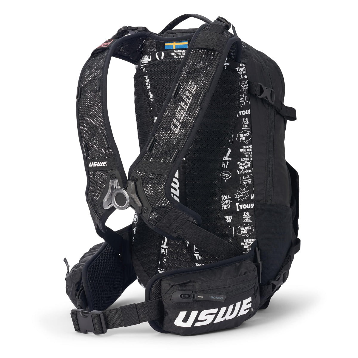 Rucksack USWE SHRED 25 L Schwarz