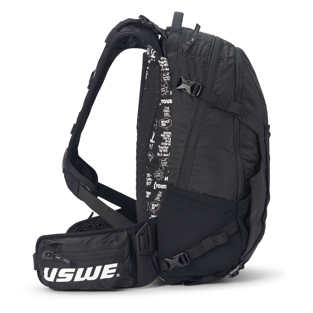 Rucksack USWE SHRED 25 L Schwarz