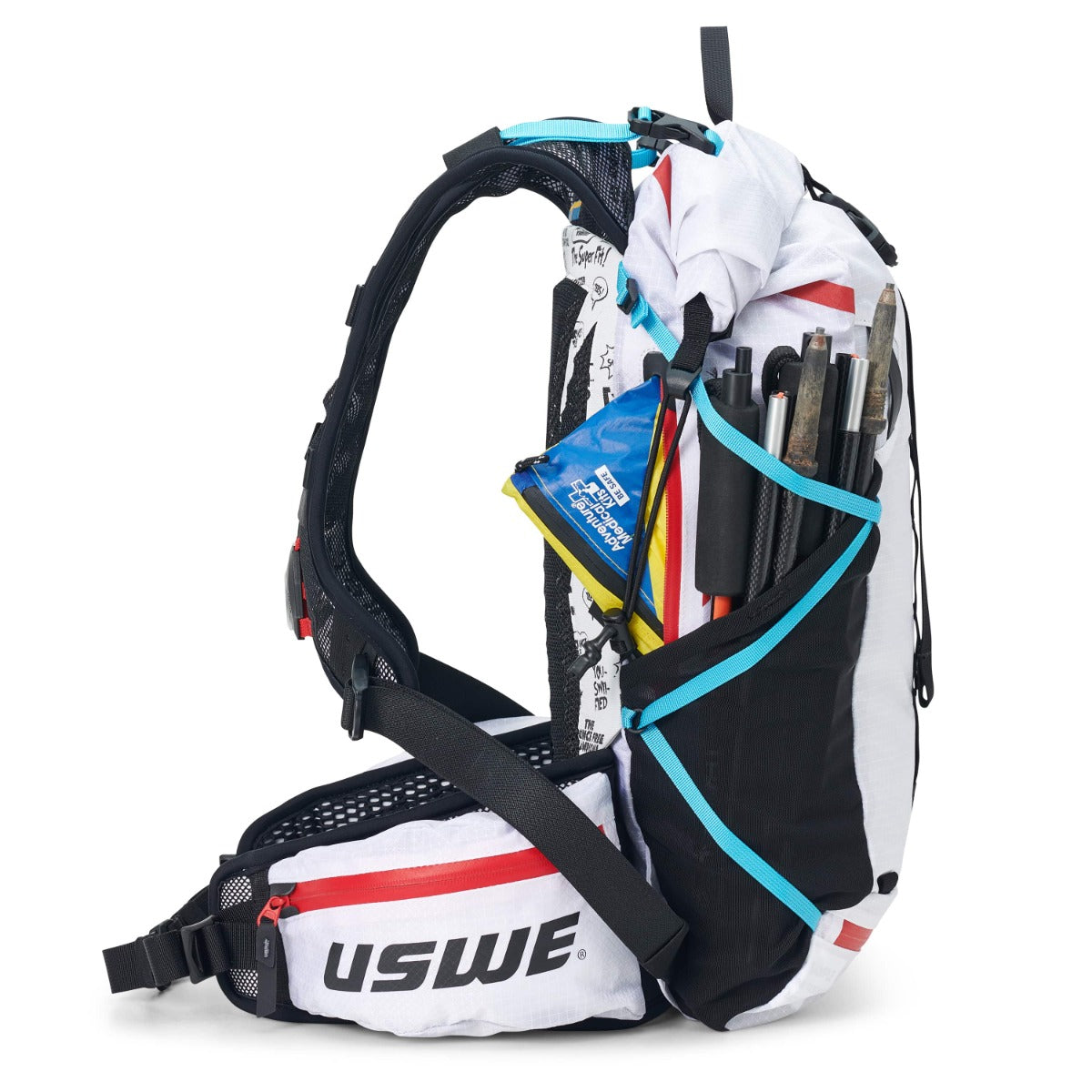 USWE HAJKER PRO 18 L Rucksack Weiß