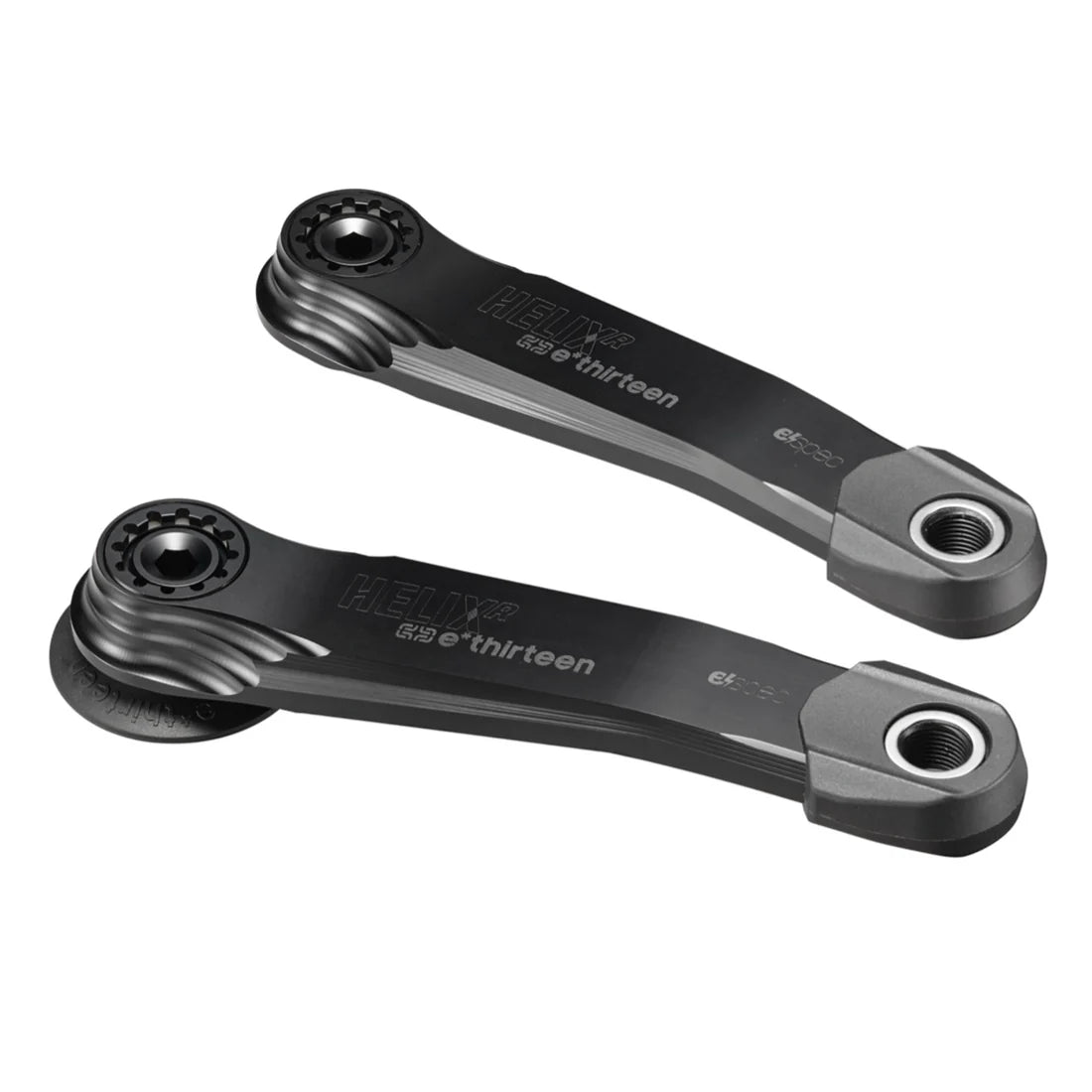 E.THIRTEEN E-SPEC HELIX RACE ALLOY VAE Kurbeln für Bosch CX Gen4/5 / Brose S Mag Offset 26mm Schwarz