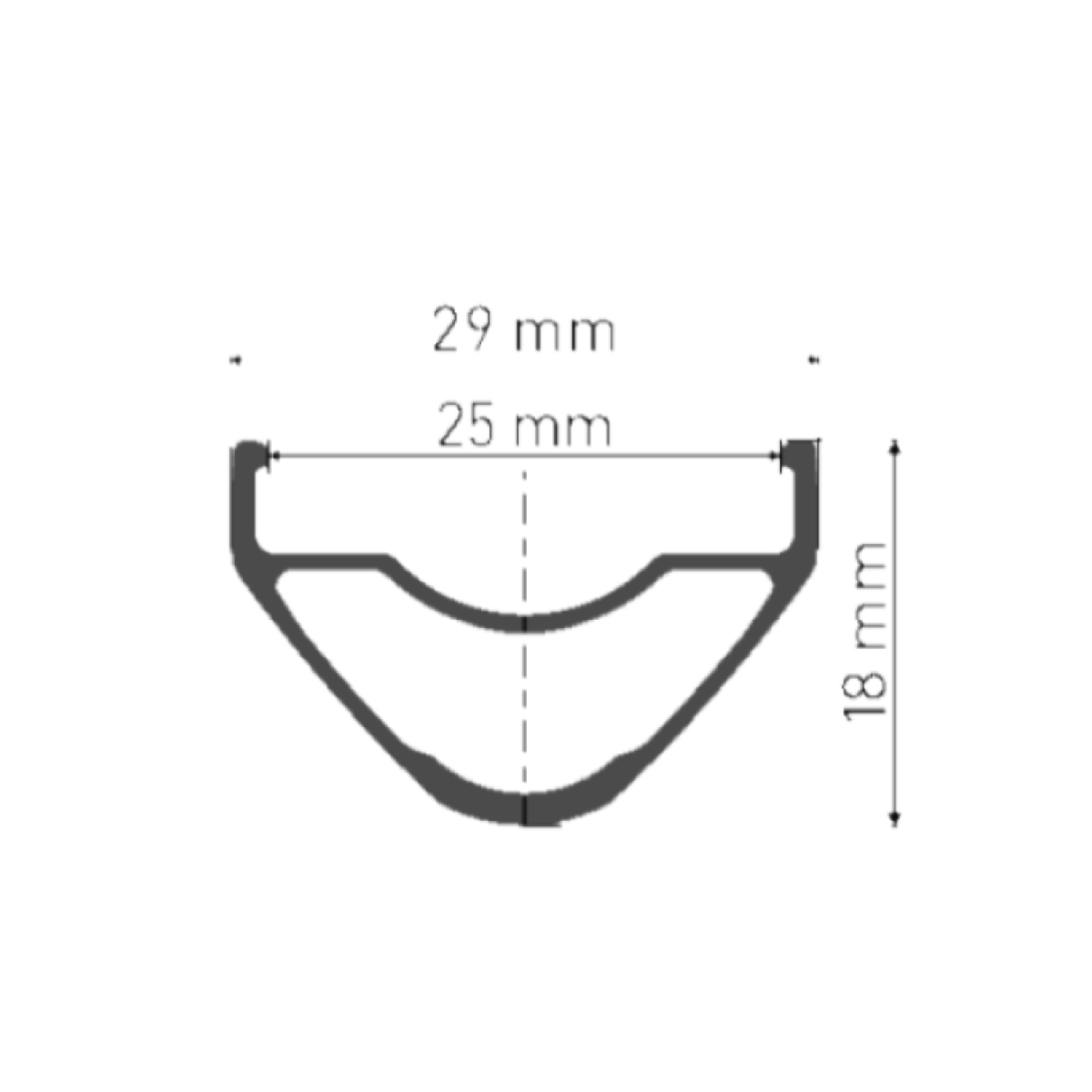 Hinterrad DT SWISS XR 1700 SPLINE 25 mm 29" 12x148 mm Boost