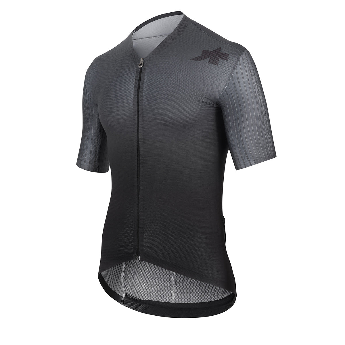 ASSOS EQUIPE RS S11 Kurzarm Trikot Schwarz/Grau