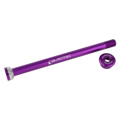 Hinterradachse BURGTEC 171 mm für Transition-Rahmen Violett