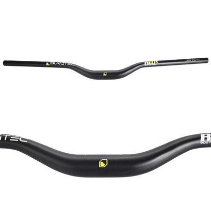 Lenker BURGTEC RIDEWIDE E-BIKE ALLOY Rise 35 mm 35/800 mm Schwarz Schwarz