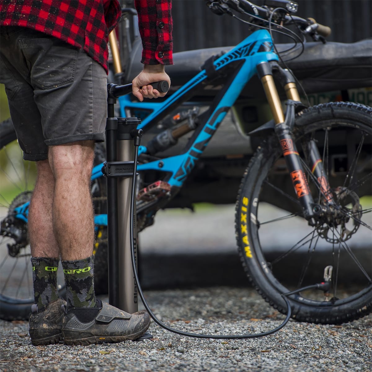 Pompe à Pied BLACKBURN CHAMBER TUBELESS