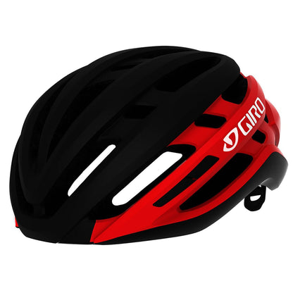 Straßenhelm GIRO AGILIS Mattschwarz/Rot