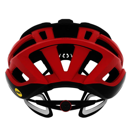 Rennradhelm GIRO AGILIS MIPS Schwarz/Rot