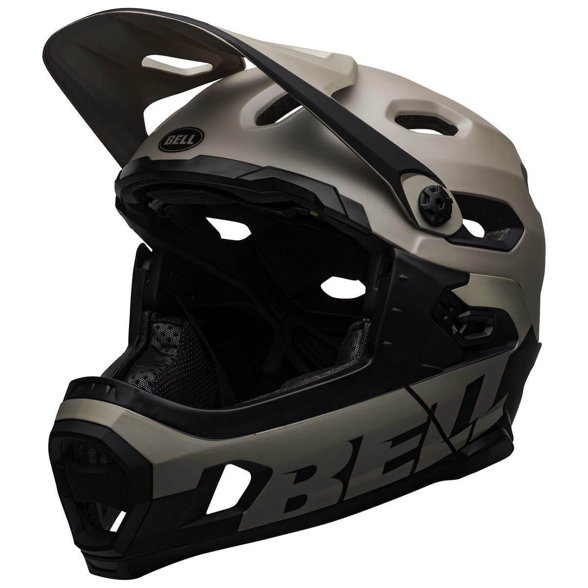 Casque VTT BELL SUPER DH MIPS Beige/Noir