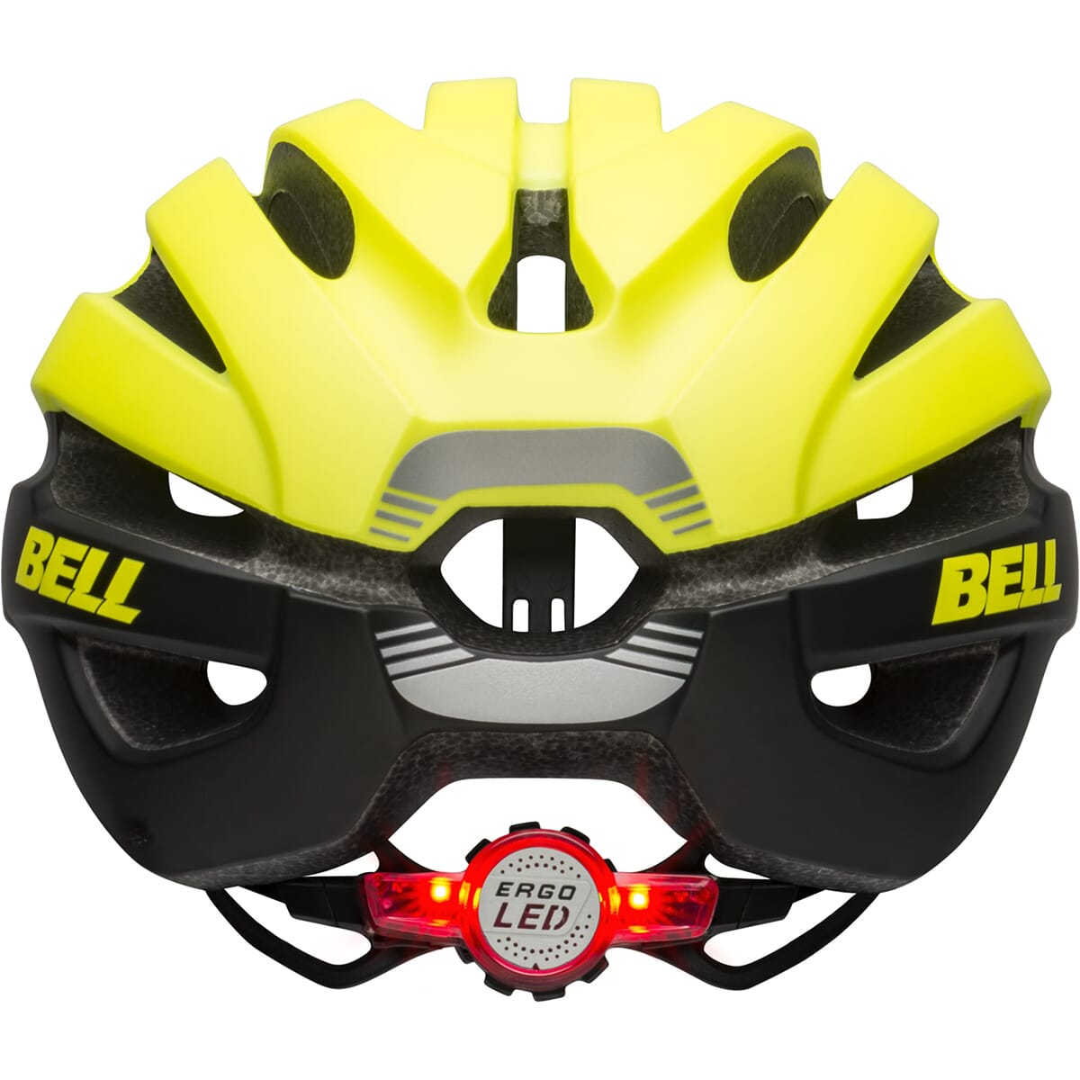 Casque Route BELL AVENUE LED Jaune/Noir