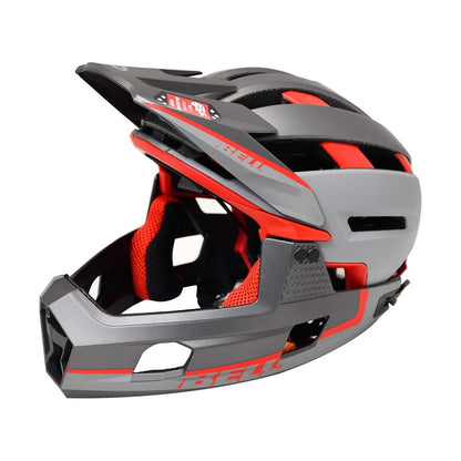 MTB-Helm BELL SUPER AIR R MIPS Grau/Rot