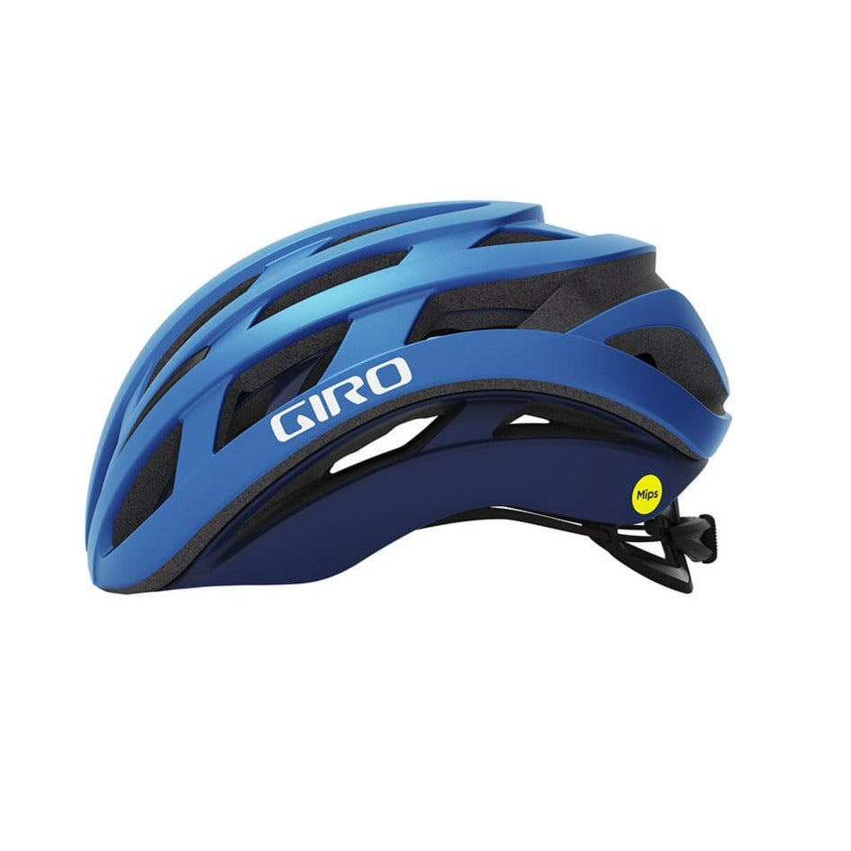 Casque Route GIRO HELIOS SPHERICAL Bleu