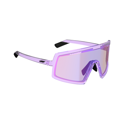 Brille LEATT MADVIZ ONE Transparent Violett Glas Iriz Fuschia