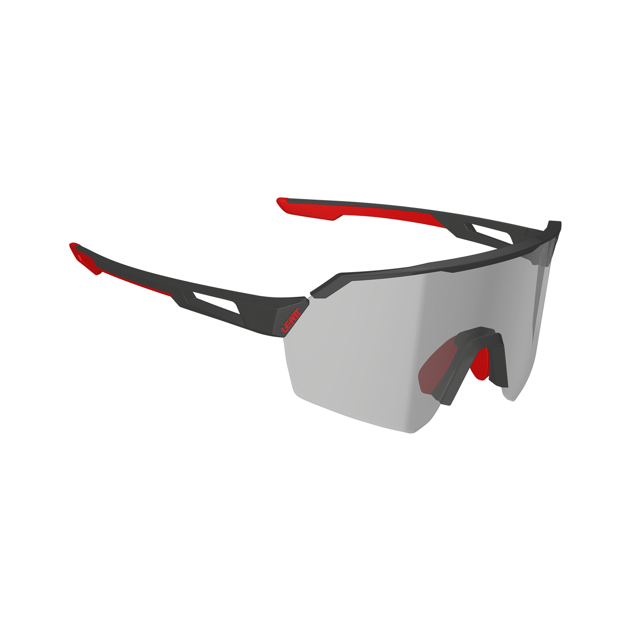 LEATT RIDEVIZ LITE LARGE Brille Satin Grau Iriz Silber Glas