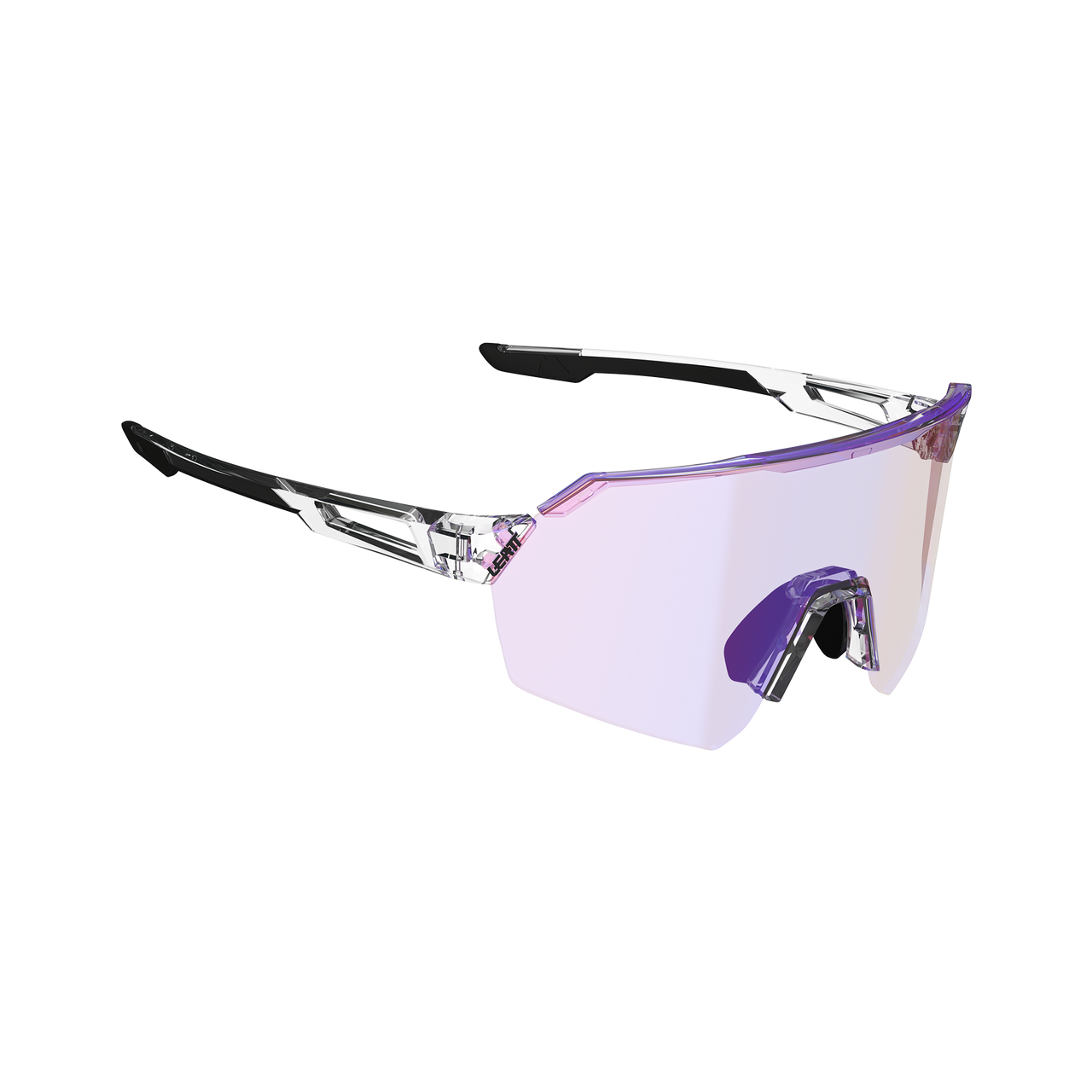 LEATT RIDEVIZ Lite Cryztal Clear IRIZ CRYZTAL Fushia 22 VLT Brille