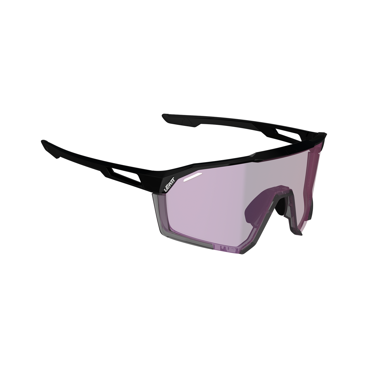 LEATT SPEEDVIZ PRO Brille Schwarz Iriz-Glas Cryztal Violett