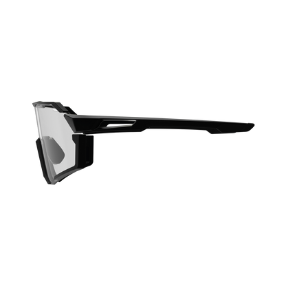 Brille LEATT RIDEVIZ PRO SMALL Schwarz Glas Iriz Silber