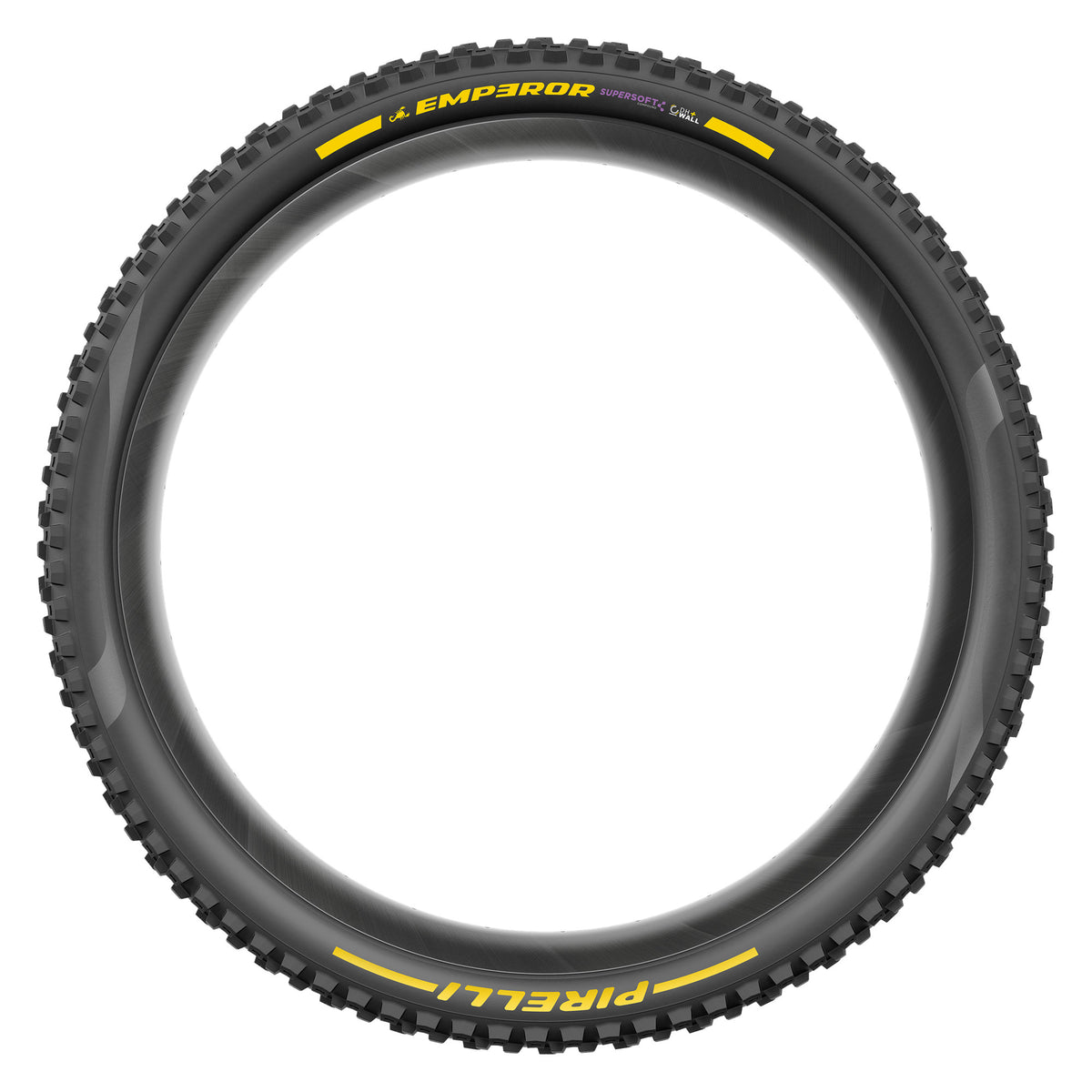 PIRELLI SCORPION EMPEROR Supersoft DH+Wall Faltreifen 29x2.40 Tubeless Ready Schwarz/Gelb Team Edition
