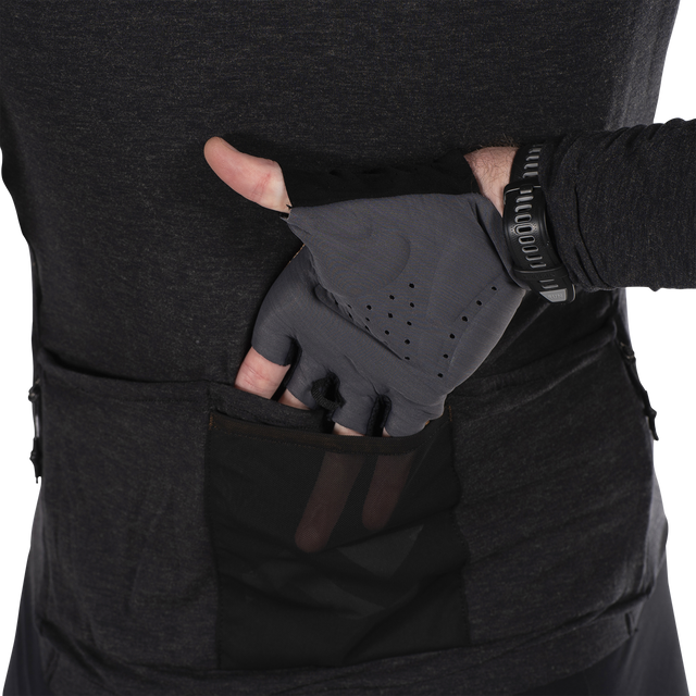 LEATT MTB ENDURANCE 4.0 Langarm Trikot Schwarz